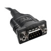 Tripp Lite 1.83 m 2-Port USB to DB9 Serial FTDI Adapter Cable with COM Retention (M/M) 037332198303 U209-006-2