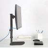 Tripp Lite Single-Display Monitor Stand - Height Adjustable, 17” To 27” Monitors 037332248633 Ddv1727S