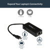 StarTech.com USB-C to Gigabit Network Adapter with Extra USB 3.0 Port 065030862806 US1GC301AU