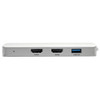 Tripp Lite Usb-C Docking Station, (X2) Hdmi + Vga, Thunderbolt 3, Usb-A, Pd Charging – 1080P @ 60 Hz, Silver 037332213389 U442-Dock12-S