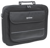 Manhattan Empire Laptop Bag 17.3", Clamshell Design, Accessories Pocket, Shoulder Strap (Removable), Notebook Case, Black, Three Year Warranty 766623421560 421560