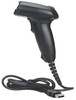 Manhattan Long Range CCD Handheld Barcode Scanner, USB, 500mm Scan Depth, Cable 1.5m, Max Ambient Light 10,000 lux (sunlight), Black, Three Year Warranty, Box 766623177672 177672