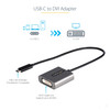 Startech.Com Usb C To Dvi Adapter - 1920X1200P Usb-C To Dvi-D Adapter Dongle - Usb Type C To Dvi Display/Monitor - Video Converter - Thunderbolt 3 Compatible - 12" Long Attached Cable 065030888820 Cdp2Dviec