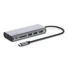 Belkin AVC008BTSGY interface hub USB 3.2 Gen 1 (3.1 Gen 1) Type-C 5000 Mbit/s Black, Grey 745883819829 AVC008BTSGY