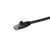 Startech.Com 75Ft Cat6 Ethernet Cable - Black Cat 6 Gigabit Ethernet Wire -650Mhz 100W Poe Rj45 Utp Network/Patch Cord Snagless W/Strain Relief Fluke Tested/Wiring Is Ul Certified/Tia 065030838719 N6Patch75Bk