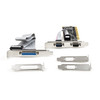 StarTech.com PCI Serial Parallel Combo Card with Dual Serial RS232 Ports (DB9) & 1x Parallel LPT Port (DB25) - PCI Combo Adapter Card - PCI Expansion Card Controller - PCI to Printer Card 065030891301 PCI2S1P2