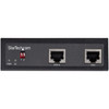 StarTech.com Industrial Gigabit PoE Splitter - 90W High Speed Power over Ethernet PoE+++ Splitter - 12-48V DC Splitter 802.3bt - LAN/RJ45 Ultra PoE to DC Adapter - -40C to +75C 065030889735 POESLT1G48V