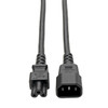 Tripp Lite Standard Laptop Power Adapter Cord, 2.5A, 18AWG (IEC-320-C14 to IEC-320-C5), 6-ft. 037332098757 P014-006