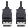 Tripp Lite DisplayPort 1.4 Cable with Latching Connectors - 8K UHD, HDR, 4:2:0, HDCP 2.2, M/M, Black, 3.05 m 037332255136 P580-010-V4