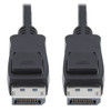 Tripp Lite DisplayPort 1.4 Cable with Latching Connectors - 8K UHD, HDR, 4:2:0, HDCP 2.2, M/M, Black, 3.05 m 037332255136 P580-010-V4