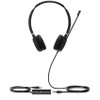 Yealink UH36 Dual Headset Head-band 3.5 mm connector USB Type-A Black, Silver 6938818305588 UH36DUOTEAMS