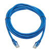 Tripp Lite Cat6 UTP Patch Cable, PoE, Gigabit, Snagless, CMR-LP (RJ45 M/M), Blue, 3.05 m 037332242471 N201P-010-BL