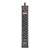 Tripp Lite 5-Outlet Surge Protector With 2 Usb Ports (3.4A Shared) - 6 Ft. Cord, 450 Joules, Metal Housing 037332223470 Tlm526Usbb