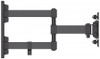 Manhattan TV & Monitor Mount, Wall, Full Motion, 1 screen, Screen Sizes: 13-27", Black, VESA 75x75 to 100x100mm, 20kg, Tilt & Swivel with 3 Pivots, Lifetime Warranty 766623461382 461382
