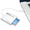 Tripp Lite USB 3.0 SuperSpeed Multi-Drive Memory Card Reader / Writer, Aluminum Case 037332190505 U352-000-MD-AL