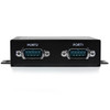 StarTech.com 2 Port Wall Mountable USB to Serial Adapter Hub with COM Retention 065030831734 ICUSB2322X