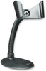 Manhattan Handheld Barcode Scanner Stand, Gooseneck with base, suitable for table mount or wall mountable, Black, Lifetime Warranty, Box 766623460842 460842