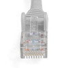 StarTech.com 10ft (3m) CAT6 Ethernet Cable - LSZH (Low Smoke Zero Halogen) - 10 Gigabit 650MHz 100W PoE RJ45 UTP Network Patch Cord Snagless with Strain Relief - Gray CAT 6, ETL Verified, 24AWG 065030892261 N6LPATCH10GR