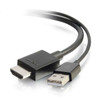 C2G 22323 Video Cable Adapter Hdmi, Usb-A Displayport Black 757120223238 22323
