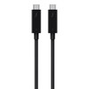 Belkin F2CD085BT2M-BLK Thunderbolt cable 2 m 40 Gbit/s Black 745883739660 F2CD085BT2M-BLK