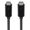 Belkin F2CD085BT2M-BLK Thunderbolt cable 2 m 40 Gbit/s Black 745883739660 F2CD085BT2M-BLK