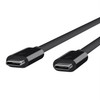 Belkin F2CD085BT2M-BLK Thunderbolt cable 2 m 40 Gbit/s Black 745883739660 F2CD085BT2M-BLK