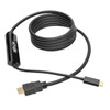 Tripp Lite USB Type-C (USB-C) to HDMI Adapter Cable (M/M), 3840 x 2160 (4K x 2K) @ 30 Hz, 1.83 m 037332202468 U444-006-H