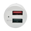 Tripp Lite Dual-Port USB Car Charger for Tablets and Cell Phones with Qualcomm Quick Charge 3.0 Technology 037332197399 U280-C02-S-QC3