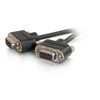 C2G 25ft DB9 serial cable Black 7.62 m 757120521792 52179