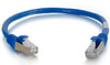 C2G 6ft. Cat6a RJ-45 networking cable Blue 1.82 m S/FTP (S-STP) 757120006770 00677