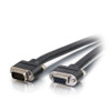 C2G 35Ft. Vga M/F Vga Cable 10.66 M Vga (D-Sub) Black 757120502418 50241