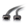 C2G 6ft VGA M/F VGA cable 1.83 m VGA (D-Sub) Black 757120502371 50237