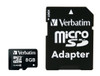 Verbatim Premium Memory Card 8 Gb Microsdhc Class 10 023942440819 44081