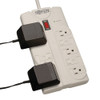 Tripp Lite Protect It! 8-Outlet Surge Protector, 25-ft. Cord, 1440 Joules 037332138248 TLP825