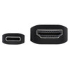 Tripp Lite Usb-C To Hdmi Adapter Cable (M/M), 4K, 4:4:4, Thunderbolt 3 Compatible, Black, 0.91 M 037332253873 U444-003-Hbe