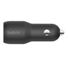 Belkin Boost Charge Black Auto 745883790449 CCD001BT1MBK
