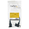 StarTech.com 12in Outlet Saver Extension Cord - NEMA 5-15P to 2x NEMA 5-15R 065030883696 PAC102