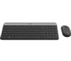 Logitech Slim Wireless Combo MK470 keyboard RF Wireless Graphite 097855153326 920-009437