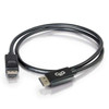 C2G 54424 Displayport Cable 6 M Black 757120544241 54424
