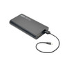 Tripp Lite Portable 12,000mAh Dual-Port Mobile Power Bank USB Battery Charger with LED Flashlight 037332189394 UPB-12K0-2U