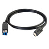 C2G 6ft, USB 3.0 Type C, USB B USB cable 1.8288 m USB 3.2 Gen 1 (3.1 Gen 1) USB C Black 757120288664 28866