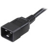 StarTech.com Computer power cord - C19 to C20, 14 AWG, 10 ft 065030860550 PXTC19201410