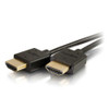 C2G 0.6m Flexible High Speed HDMI Cable with Low Profile Connectors - 4K 60Hz 757120413622 41362