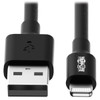 Tripp Lite USB Sync / Charge Cable with Lightning Connector - Black, 1.83 m 037332182166 M100-006-BK