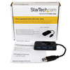 Startech.Com Portable 4 Port Superspeed Mini Usb 3.0 Hub - Black 065030850940 St4300Minu3B