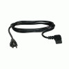 C2G 10Ft Universal Right Angle 18 Awg Power Cord (Iec320C13 R/A -> Nema 5-15P) Black 3 M 757120279099 27909