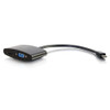 C2G 28271 video cable adapter 0.2 m Mini DisplayPort HDMI + VGA (D-Sub) Black 757120282716 28271