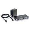 C2G 54439 interface hub USB 3.2 Gen 1 (3.1 Gen 1) Type-C 5000 Mbit/s Grey 54439 757120544395