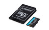 KINGSTON TECHNOLOGY 64GB microSDXC Canvas Go Plus 170R A2 U3 V30 Card + ADP SDCG3/64GB 740617301045