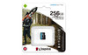 KINGSTON TECHNOLOGY 256GB microSDXC Canvas Go Plus 170R A2 U3 V30 Single Pack w/o ADP SDCG3/256GBSP 740617301311